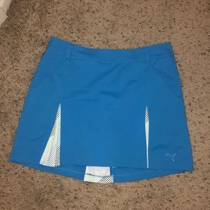 Puma women's tennis golf skirt blue size 10